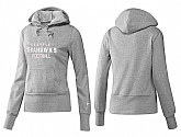 Nike Seattle Seahawks Team Logo Gray Women Pullover Hoodies (5),baseball caps,new era cap wholesale,wholesale hats
