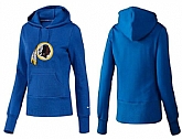 Nike Washington Redskins Team Logo Blue Women Pullover Hoodies (1),baseball caps,new era cap wholesale,wholesale hats