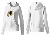 Nike Washington Redskins Team Logo White Women Pullover Hoodies (1),baseball caps,new era cap wholesale,wholesale hats
