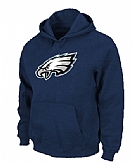 Philadelphia Eagles Logo Pullover Hoodie Navy Blue,baseball caps,new era cap wholesale,wholesale hats