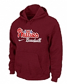 Philadelphia Phillies Pullover Hoodie RED,baseball caps,new era cap wholesale,wholesale hats