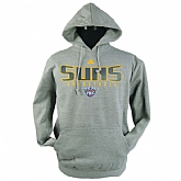 Phoenix Suns Team Logo Gray Pullover Hoody,baseball caps,new era cap wholesale,wholesale hats