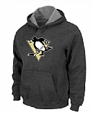 Pittsburgh Penguins Big x26 Tall Logo Pullover Hoodie Navy Grey,baseball caps,new era cap wholesale,wholesale hats