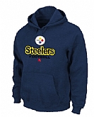 Pittsburgh Steelers Critical Victory Pullover Hoodie D.Blue,baseball caps,new era cap wholesale,wholesale hats