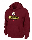 Pittsburgh Steelers Critical Victory Pullover Hoodie RED,baseball caps,new era cap wholesale,wholesale hats