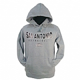 San Antonio Spurs Team Logo Gray Pullover Hoody,baseball caps,new era cap wholesale,wholesale hats
