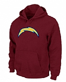 San Diego ChargerS Logo Pullover Hoodie Red,baseball caps,new era cap wholesale,wholesale hats