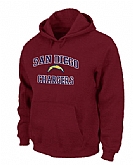 San Diego Chargers Heart x26 Soul Pullover Hoodie Red,baseball caps,new era cap wholesale,wholesale hats