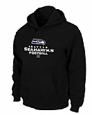 Seattle Seahawks Critical Victory Pullover Hoodie Black,baseball caps,new era cap wholesale,wholesale hats