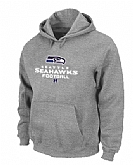 Seattle Seahawks Critical Victory Pullover Hoodie Grey,baseball caps,new era cap wholesale,wholesale hats