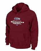Seattle Seahawks Critical Victory Pullover Hoodie RED,baseball caps,new era cap wholesale,wholesale hats