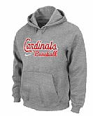 St. Louis Cardinals Pullover Hoodie Grey,baseball caps,new era cap wholesale,wholesale hats