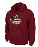 St.Louis Rams Critical Victory Pullover Hoodie RED,baseball caps,new era cap wholesale,wholesale hats