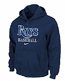 Tampa Bay Rays Pullover Hoodie D.Blue,baseball caps,new era cap wholesale,wholesale hats