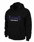 Tennessee Titans Authentic font Pullover Hoodie Black,baseball caps,new era cap wholesale,wholesale hats