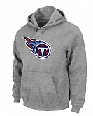 Tennessee Titans Logo Pullover Hoodie Grey,baseball caps,new era cap wholesale,wholesale hats