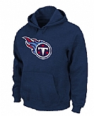 Tennessee Titans Logo Pullover Hoodie Navy Blue,baseball caps,new era cap wholesale,wholesale hats