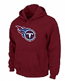 Tennessee Titans Logo Pullover Hoodie Red,baseball caps,new era cap wholesale,wholesale hats