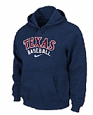 Texas Rangers Pullover Hoodie D.Blue,baseball caps,new era cap wholesale,wholesale hats