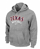 Texas Rangers Pullover Hoodie Grey,baseball caps,new era cap wholesale,wholesale hats