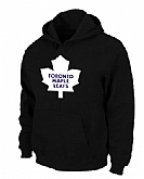 Toronto Maple Leafs Big x26 Tall Logo Pullover Hoodie Black,baseball caps,new era cap wholesale,wholesale hats