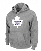 Toronto Maple Leafs Big x26 Tall Logo Pullover Hoodie Grey,baseball caps,new era cap wholesale,wholesale hats