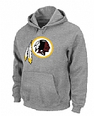 Washington Redskins Logo Pullover Hoodie Grey,baseball caps,new era cap wholesale,wholesale hats