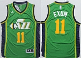 Utah Jazz #11 Dante Exum Revolution 30 Swingman Green Jerseys,baseball caps,new era cap wholesale,wholesale hats