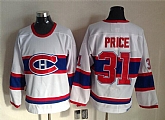 Montreal Canadiens #31 Carey Price White Throwback CCM Jerseys,baseball caps,new era cap wholesale,wholesale hats