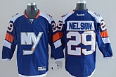New York Islanders #29 Brock Nelson 2014 Stadium Series Blue Jerseys,baseball caps,new era cap wholesale,wholesale hats