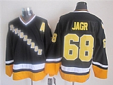 Pittsburgh Penguins #68 Jaromir Jagr 1993 Black Throwback CCM Jerseys,baseball caps,new era cap wholesale,wholesale hats