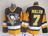 Pittsburgh Penguins #7 Joe Mullen Black Throwback CCM Jerseys,baseball caps,new era cap wholesale,wholesale hats