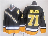 Pittsburgh Penguins #71 Evgeni Malkin 1993 Black Throwback CCM Jerseys,baseball caps,new era cap wholesale,wholesale hats