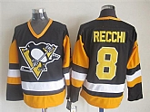 Pittsburgh Penguins #8 Mark Recchi Black Throwback CCM Jerseys,baseball caps,new era cap wholesale,wholesale hats