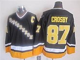 Pittsburgh Penguins #87 Sidney Crosby 1993 Black Throwback CCM Jerseys,baseball caps,new era cap wholesale,wholesale hats