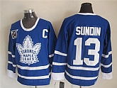 Toronto Maple Leafs #13 Mats Sundin Blue 75TH Throwback CCM Jerseys,baseball caps,new era cap wholesale,wholesale hats