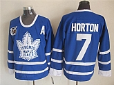 Toronto Maple Leafs #7 Tim Horton Blue 75TH Throwback CCM Jerseys,baseball caps,new era cap wholesale,wholesale hats