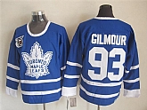 Toronto Maple Leafs #93 Doug Gilmour Blue 75TH Throwback CCM Jerseys,baseball caps,new era cap wholesale,wholesale hats
