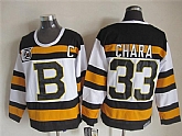Boston Bruins #33 Zdeno Chara White 75TH Throwback CCM Jerseys,baseball caps,new era cap wholesale,wholesale hats