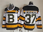 Boston Bruins #37 Patrice Bergeron White 75TH Throwback CCM Jerseys,baseball caps,new era cap wholesale,wholesale hats