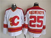 Calgary Flames #25 Joe Nieuwendyk White Throwback CCM Jerseys,baseball caps,new era cap wholesale,wholesale hats