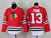 Chicago Blackhawks #13 CM Punk Red Jerseys,baseball caps,new era cap wholesale,wholesale hats