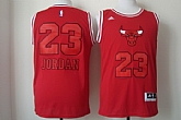 Chicago Bulls #23 Michael Jordan Red With Red Fashion Jerseys,baseball caps,new era cap wholesale,wholesale hats