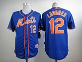 New York Mets #12 Juan Lagares Blue Jerseys,baseball caps,new era cap wholesale,wholesale hats