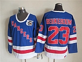 New York Rangers #23 Jeff Beukeboom Light Blue 75TH Throwback CCM Jerseys,baseball caps,new era cap wholesale,wholesale hats