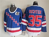 New York Rangers #35 Mike Richter Light Blue 75TH Throwback CCM Jerseys,baseball caps,new era cap wholesale,wholesale hats