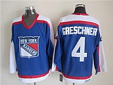 New York Rangers #4 Ron Greschner Light Blue With White Throwback CCM Jerseys,baseball caps,new era cap wholesale,wholesale hats