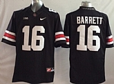Ohio State Buckeyes #16 J.T. Barrett 2014 Black Limited Jerseys,baseball caps,new era cap wholesale,wholesale hats