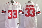 Ohio State Buckeyes #33 Pete Johnson 2014 White Limited Jerseys,baseball caps,new era cap wholesale,wholesale hats
