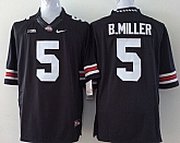 Ohio State Buckeyes #5 Baxton Miller 2014 Black Limited Jerseys,baseball caps,new era cap wholesale,wholesale hats